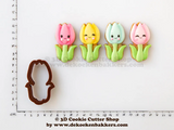 Tulip #2 Cookie Cutter | Fondant - Clay - Biscuit Cutter