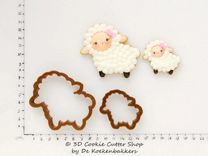 Sheep #1 Cookie Cutter Set