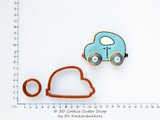 3D Car Cookie Cutter Set | Fondant Cutters | Clay Cutters