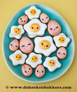Fried Egg & Egg Cookie Cutter Set
