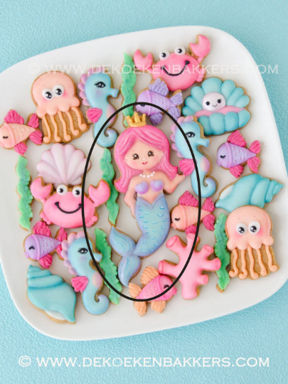 Mermaid Cookie Cutter
