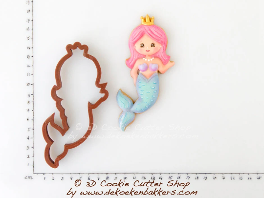 mermaid dress cookie cutter Mermaid Dress Cookie Cutter STL File | digital download | digital file | bridal shower | wedding dress | evening dress