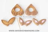 Chocolate Egg Easter Bunny Cookie Cutter Set