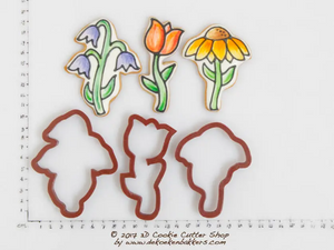 Flower Trio Cookie Cutter Set