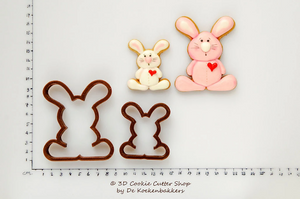 Funny Bunnies Cookie Cutter Set