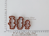 Gingy Baker Family Cookie Cutter Set