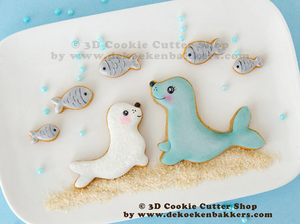 Seal & Baby Seal Cookie Cutter Set