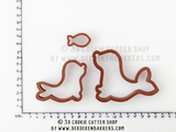Seal & Baby Seal Cookie Cutter Set