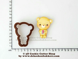 Bear Cookie Cutter (+ micro Heart Cutter)
