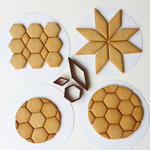 Geometric Mini Cookie Cutter Set