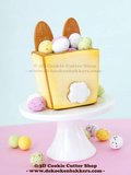 3D Bunny Cookie Box Cutter Set