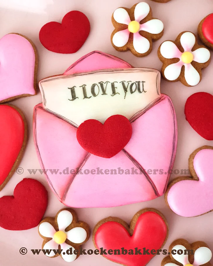 Love Letter & Heart Cookie Cutters