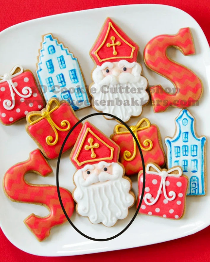 Sinterklaas Nicholas Cookie Cutter – 3D Cookie Cutter Shop