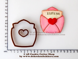 Love Letter & Heart Cookie Cutters