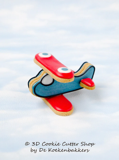 3D Plane Cookie Cutter Set