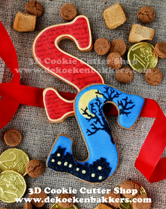 Sinterklaasletter "S" Cookie Cutter