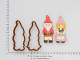Gnome Couple Cookie Cutter Set