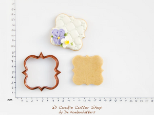 Square Plaque Cookie Cutter