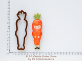 Vegetables (Halloween) Costumes Cookie Cutter Set