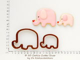 Elephant #1 Cookie Cutter Set