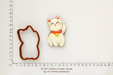 Lucky Cat / Maneki - Neko Cookie Cutter