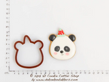 Party Panda / Bear Head Cookie Cutter