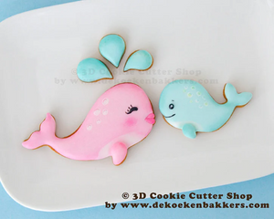 Whale & Baby Cookie Cutter Set