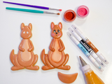 3D Kangaroo Mother & Baby Cookie Cutter Set