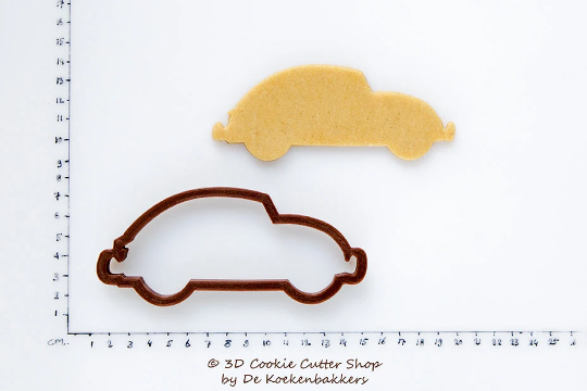 VW Beetle (oldtimer car) Cookie Cutter | Fondant Cutter | Clay Cutter