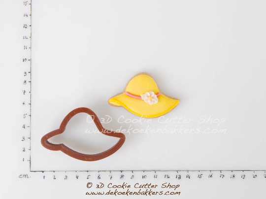 Sun Hat Cookie Cutter