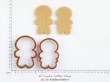 Gingerbread Boy & Girl Cookie Cutter Set